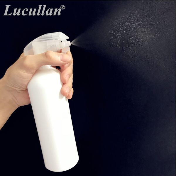 

lucullan professional grade 500ml ultra-fine water mist cylindrical spray bottle hdpe resistant sprayer for qd liquid