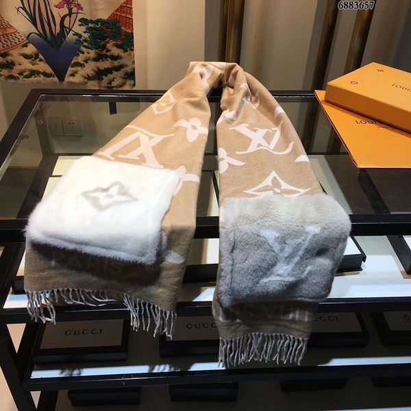 

2020 fashion interpretation men's wear, high-quality women's pure cashmere boutique shawls, double soft, smooth warm pocket new sc, Blue;gray