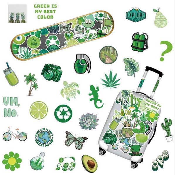 

2020 new 50 non-repeating ins vsco computer stickers luggage lapstickers skateboard guitar car diy cool stickers for child g7