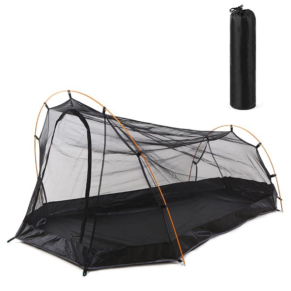 

outdoor ultralight summer insect repellent net tent anti mosquito tent camping bivy hiking climbing cabana beach mesh tents