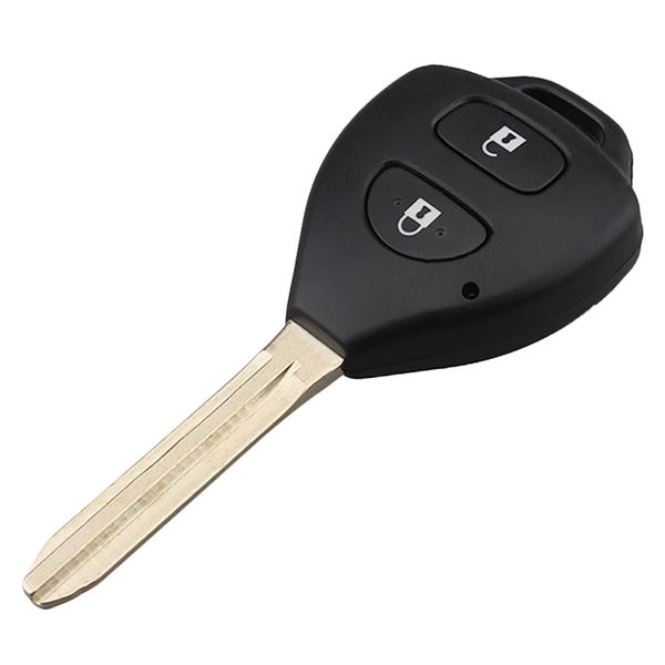 

car smart remote key 2 buttons g chip car key fob fit for hilux yaris 434mhz