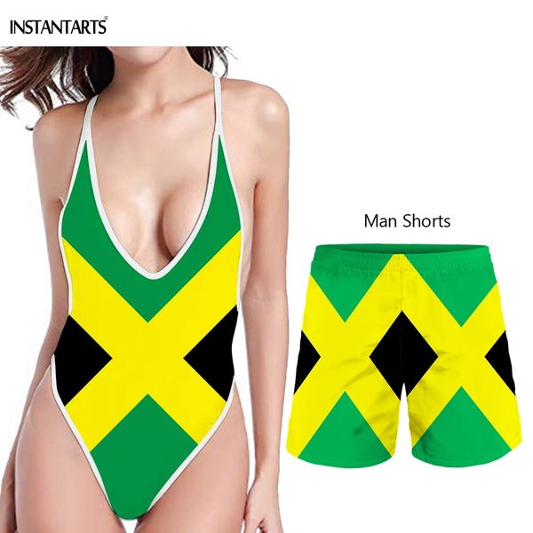 yellow jamaica swimsuit