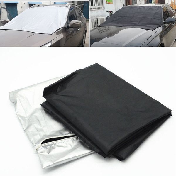 

car magnet windshield windscreen cover sun snow ice frost wind winter protector