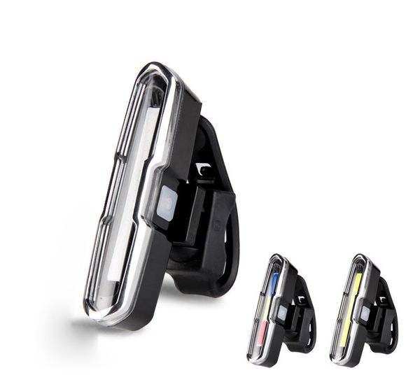 

usb rechargeable bicycle front rear light lithium battery led bike tail light ing