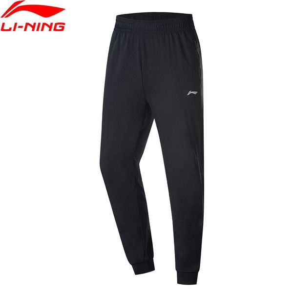 

men running knit pants regular fit comfort 100% polyester pockets drawstring lining sports trousers akyp021 amj19, Black;blue