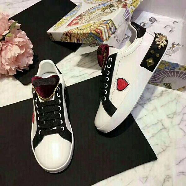 

selling 2018 luxury brands the classic low-white leather sneaker with web detail womens outdoor canvas casual shoes c09, Black