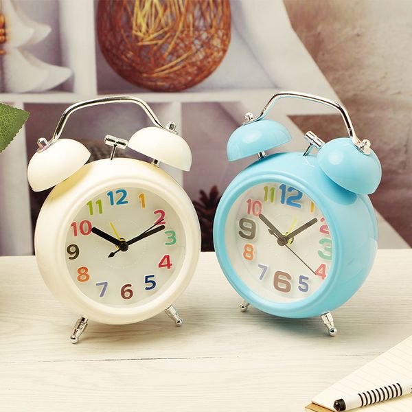 

originality bedroom bedside get up children small alarm digital alarm plastic