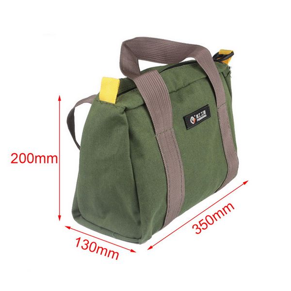 

multi-function canvas waterproof storage hand tool bag portable tool kit wrenches screwdrivers pliers metal parts storage bags