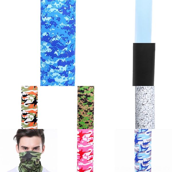 

vkirr novelty bandana face fashion mask seamless bandana scarf outdoor scarf skull wolf mouth face mask spots ring, Black