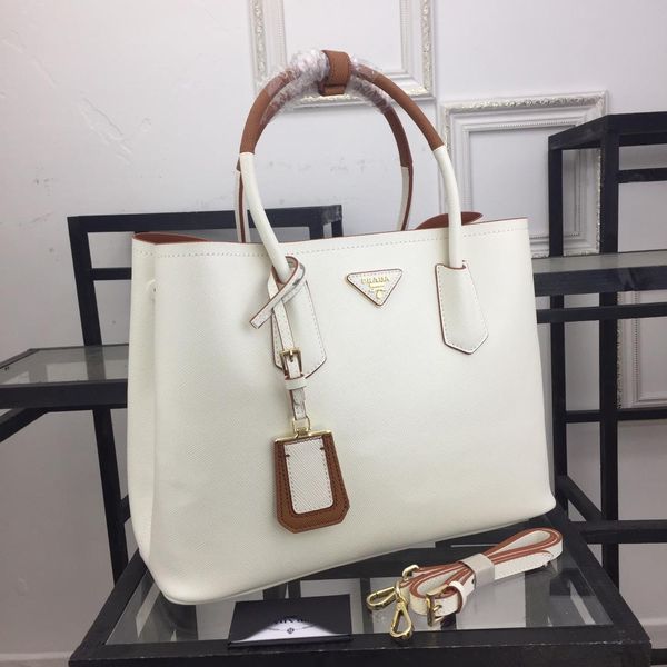 

designer luxury handbags purses black leather handbag fashion women platform shopping bag #13;prada