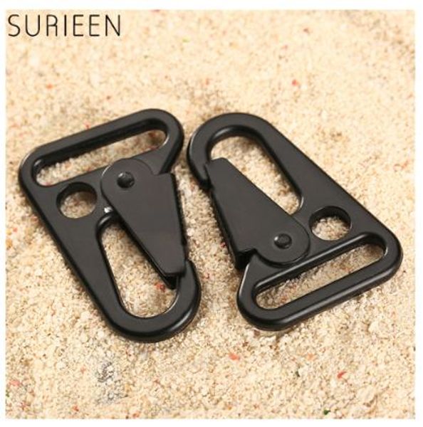 Sling Clips Schnellverschluss Federkarabiner Karabinerhaken Riemen Schlüsselanhänger Schnalle Seilbefestigung Outdoor-Werkzeuge