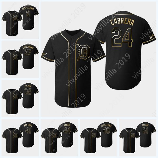 

2019 Black Gold Detroit 24 Miguel Cabrera 9 Nicholas Castellanos 44 Daniel Norris Shane Greene Niko Goodrum Michael Fulmer Tigers Jersey