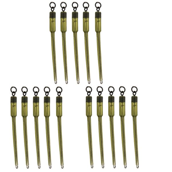 

15x 2.87'' carp fishing connector stem pva bags tail sleeves gear
