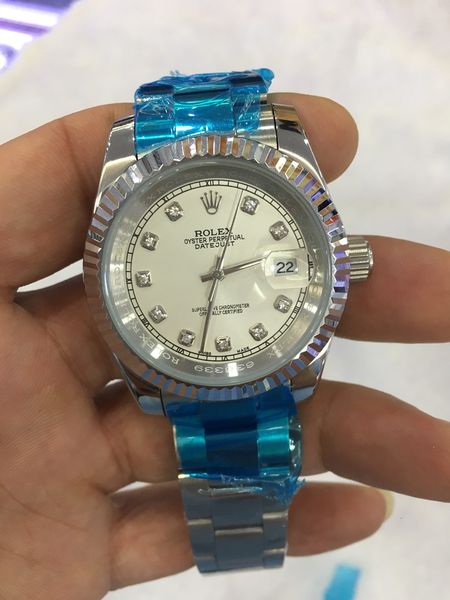 

good quality brand watches famous mens watch 40mm men automatic menchanical movement sapphire glass with original box, Slivery;brown