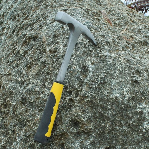 

sharp mouth geological hammer survey mine exploration multifuctional hand tool durable and sharp rock pick geology hammer tools