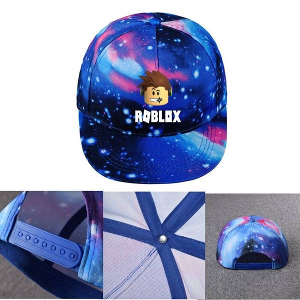 Roblox Hat Starry Sky Hat Game Around Summer Sunhats Cartoon Baseball Adjustable Snapback Hats For Fan Gift Cap Rack Caps From Fashionshow2018 - roblox black fur cap