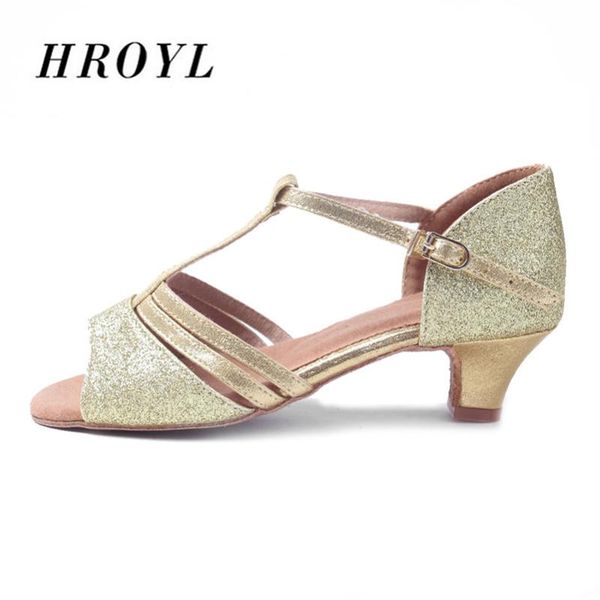 

black glitters low heel comfortable ballroom latin dance shoes for kids children women ladies