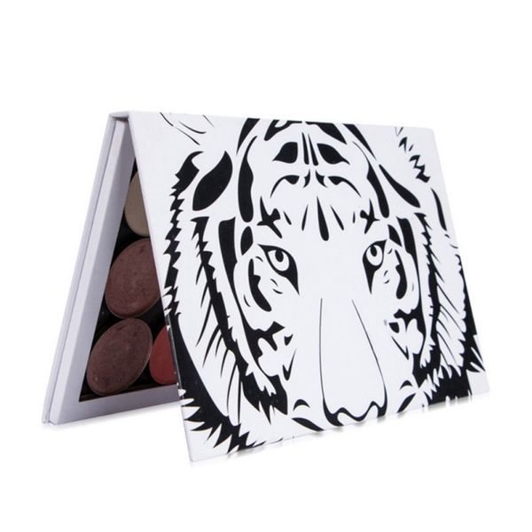 

new palette magnetic makeup leopard white magnetic palettes for eye shadow red lip blush makeup tool