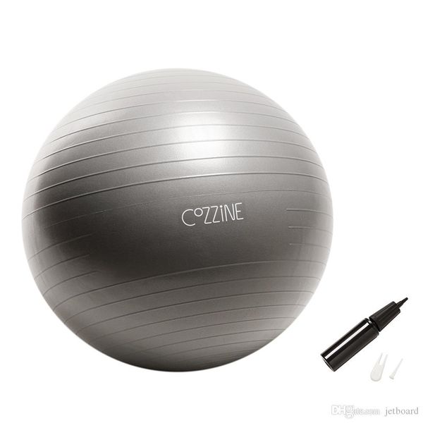

cozzine exercise ball 75cm pvc colorful exercise gym yoga ball with air pump o selling exercise yoga ball