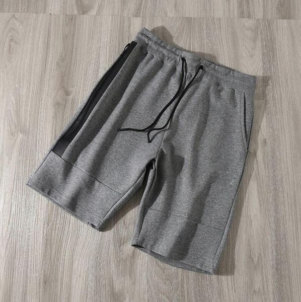 

men's pants sports shorts casual woven breathable five shorts, Black