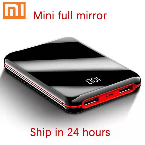 

xiaomi full screen mini power bank 30000mah powerbank external battery usb portable phone battery charger for iphone poverbank