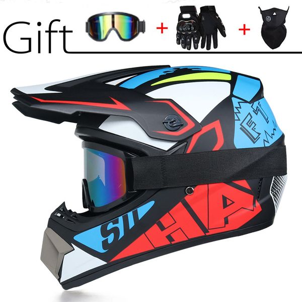 

professional off-road motorcycle helmet racing bike children atv off-road vehicle downhill dh cross helmet motocross casco