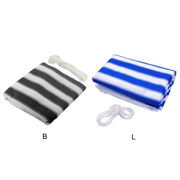 

household breathable heat-resistant balcony fence privacy screen with rope foldable