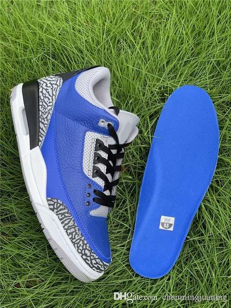 

2020 air authentic 3 varsity royal man basketball shoes blue cement grey ct8532-400 3s men retro sports sneakers with box