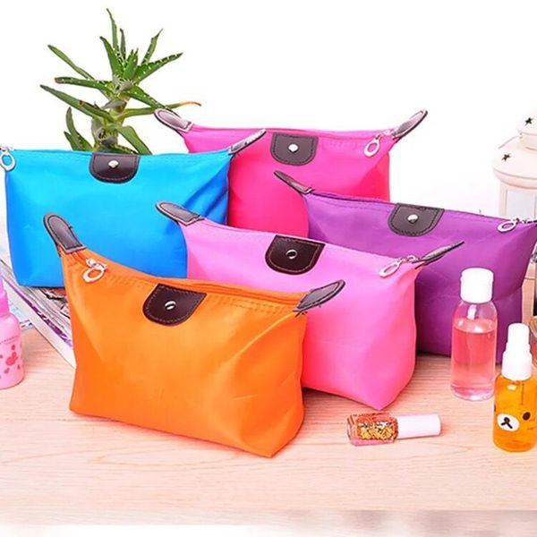 

candy cosmetic bag creative nylon dumpling portable storage bag
