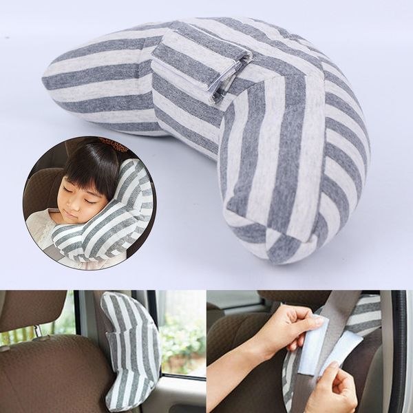 

shoulder protection seatbelts children headrest sleeping accessories car seat nap support neck pillow toddlers travel pp cotton