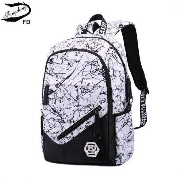 

fengdong школа моды рюкзак для девочки-подростка, дети школы мешка водонепроницаемой ткани недорогих рюкзаков для детей мальчиков backpack1