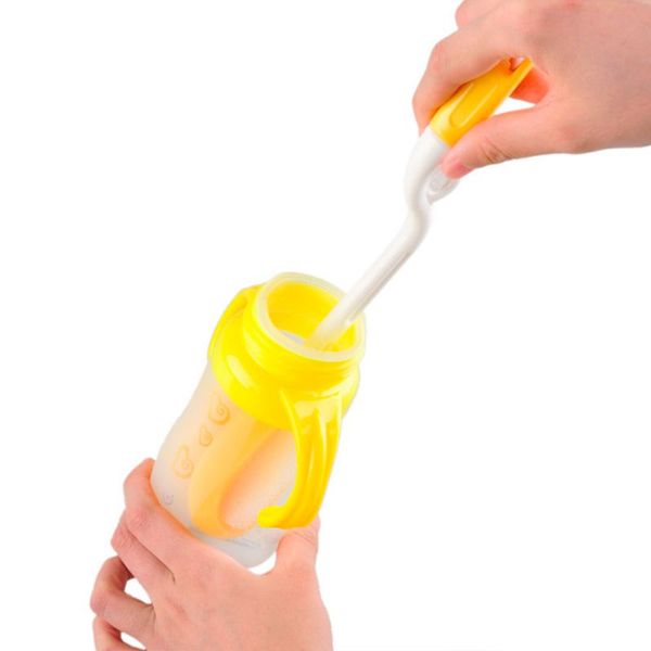 

5pcs/set Sponge for Cleanning Plastic Glass Milk Water Newborn Baby Bottle Brush Feeding Nipple Straw Mother Kids Accessories Q1