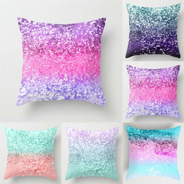 

bling glitterr pillow case sofa car waist throw cushion cover home decoration