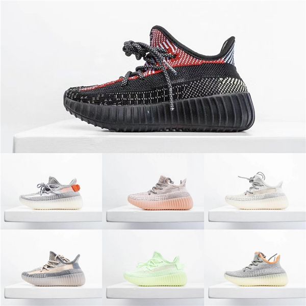 

детские детская обувь kanye west v2 кроссовки zebra beluga 2.0 кроссовки спорт boy тренер девушка спортивная обувь черный красный серый оран