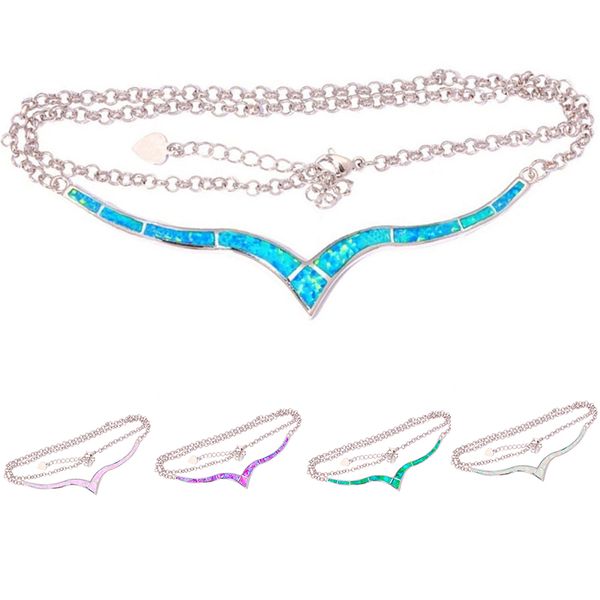 

new charming crystal pendant necklace for women link chain necklaces choker necklace glamour jewelry, Golden;silver