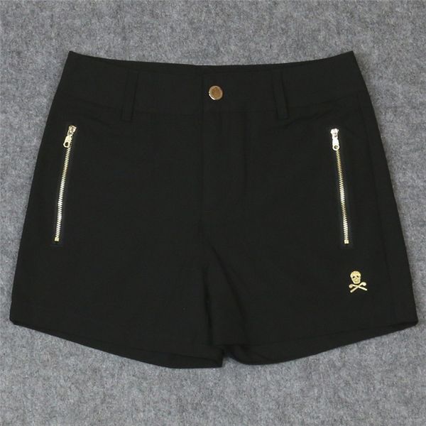 

lady summer skull mark golf shorts mark lona outdoor sports quick dry women clothing 2colors ing, Black;red