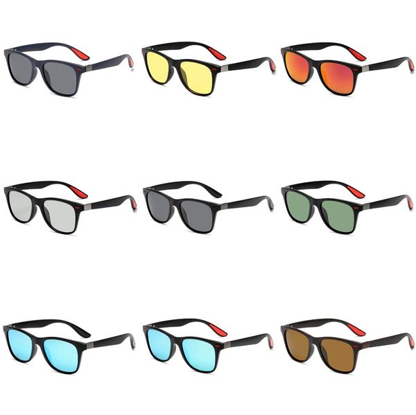 

style (11) men's custom fashion sports sunglasses uv400 polarized lens new yo91-02 high-class new outdoor glasses #837, White;black