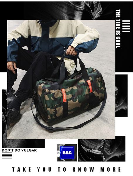 

sport gear gym duffle bag sneakers storage bag large capacity travel luggage bag shoulder handbags stuff sacks with shoes compartment