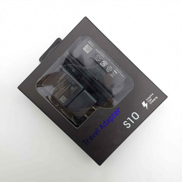 

S10 2in1 eu u plug u b wall charger ac charge type c cable fa t charging travel adapter retail package for am ung