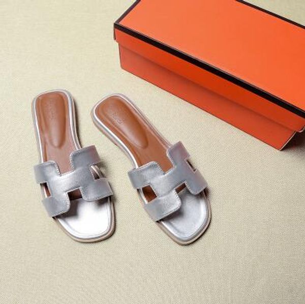 

2019 net red new h fa hion hundred match fairy kirt hoe h lipper female ummer wear beach flat bottom andal 35 43