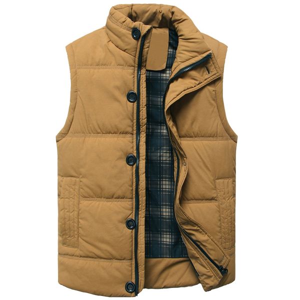

spring autumn jacket men's cotton vest zipper casual sleeveless waistcoat stylish coat m-3xl, Black;white