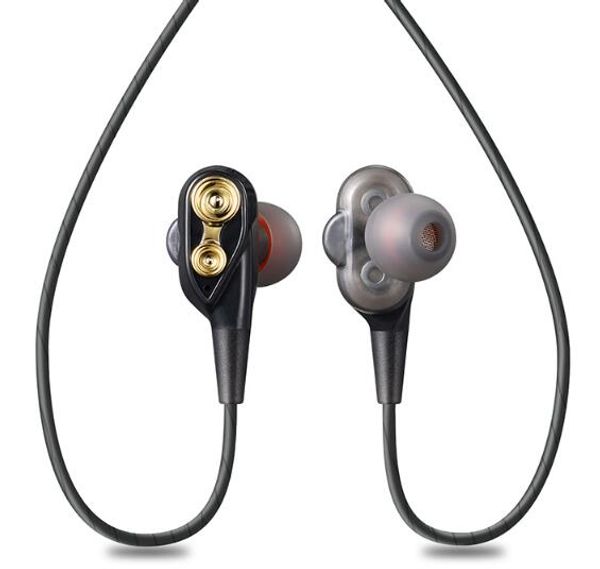 

xt21 double dynamic hifi спортивные наушники bt4.2 беспроводные наушники bluetooth с высокой точностью гарнитуры смартфон с розничной коробк