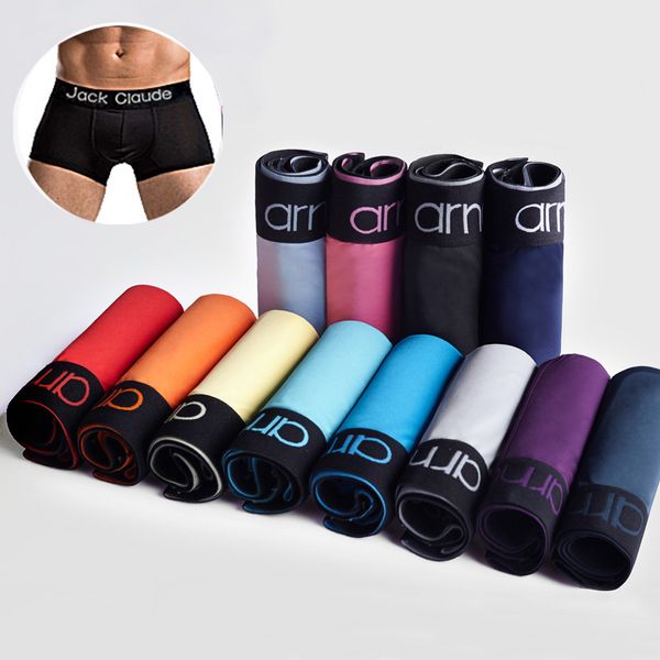 5pcs Jack Claude Boxers Brand Brand Men Shorts Modal Sexy Cueca Boxer Mens 10 PCS LONSERPAN