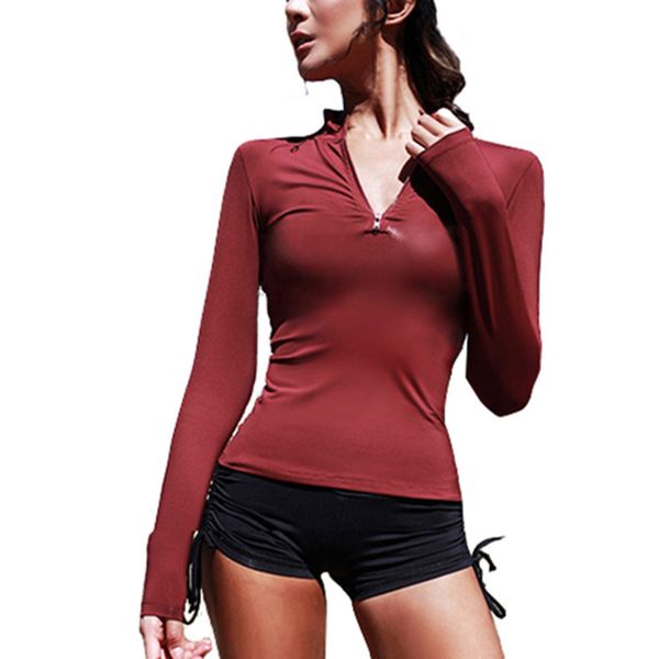

slim strap yoga t-shirt for women in autumn and winter sportswear anti-sweat shockproof quick dry fitness vest, White;black