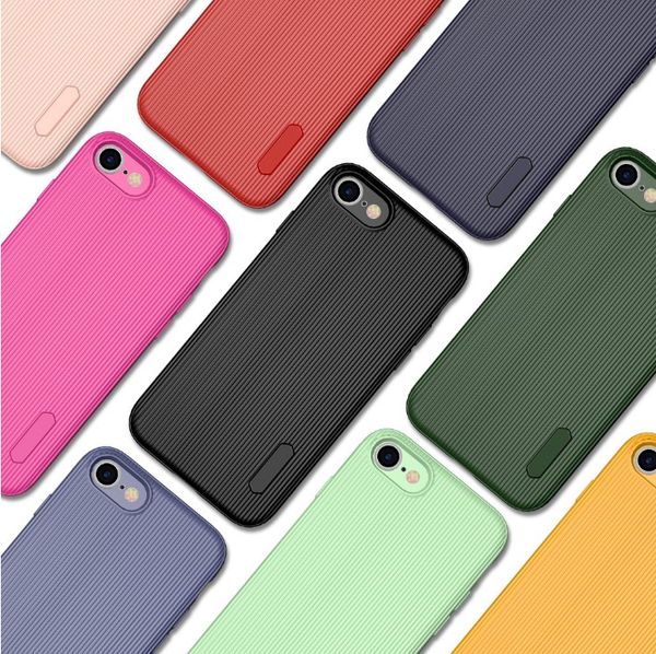 

2020 se mobile phone case fashion new matte tpu mobile phone case for iphone se vertical four corners qixiang anti-fall mobile phone case-01