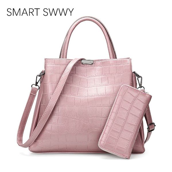 

tote 2 pcs women bag luxury handbags women bags designer stone texture pu leather crossbody bag for business crossbody