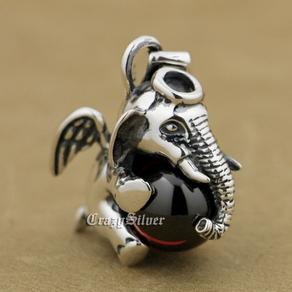 

925 sterling silver lovely dumbo red cz stone fashion pendant 9s006 just pendant