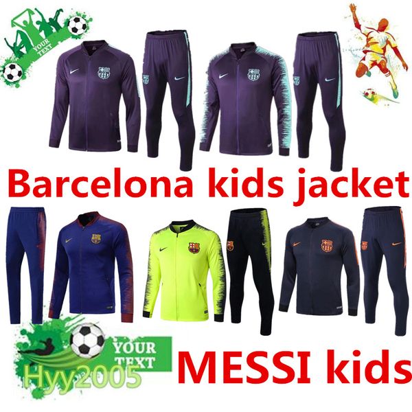 

Barcelona child training uit jacket 2019 fcb me i kid port wear dembele uarez boy full zippe jacket me i kid track uit