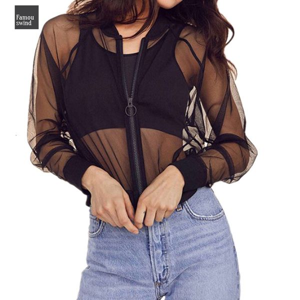 

sexy t shirt женщины прозрачный sheer обрезанные top o шеи zipper футболка топы sexy see through твердые рубашки женские, White