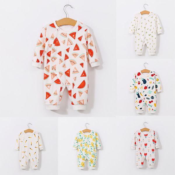 

spring and autumn pure baby one-piece clothes cotton newborn-month baby autumn clothes full moon romper romper, Blue